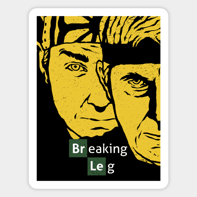 Breaking Leg Magnet by designedbydeath